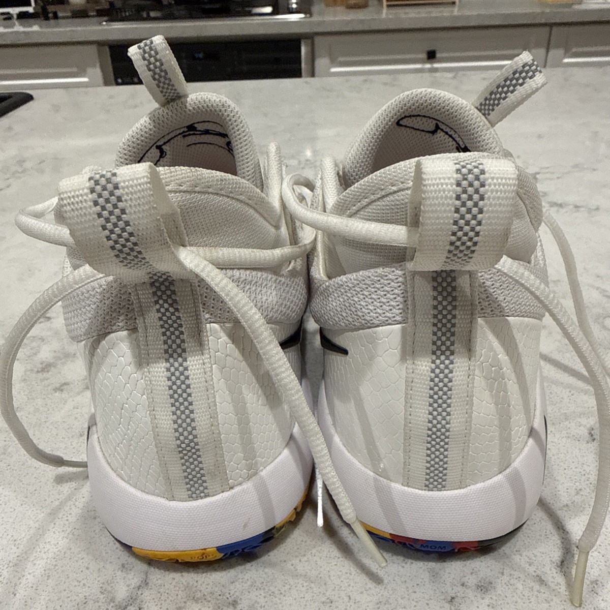 Nike Paul George PG 2 NCAA Tournament White and Black Athletic