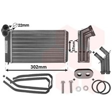 Van Wezel Heizungskühler für Ford Galaxy Seat Alhambra VW Sharan 1,9 - 2,8