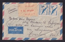 URUGUAY-Enveloppe pour la France-Poste aérienne