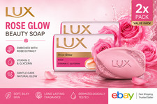 2XLux Rose Glow Soap all 200g – Brightening Beauty Bar with Vitamin C & E