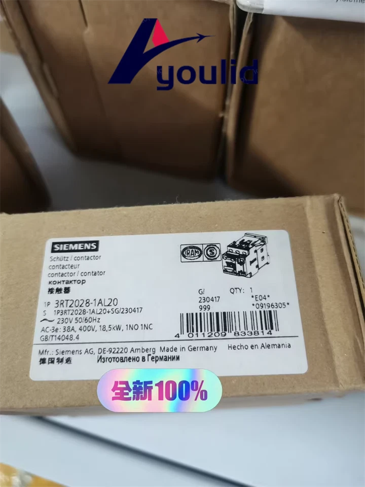 3RT2028-1AL20 SIEMENS Power Contactor Brand New in Box Fast delivery US Free tax - Image 2 of 3