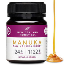 . Raw Manuka Honey UMF 24 / MGO 1122  4.4Oz  125G  Medical Grade Raw Honey