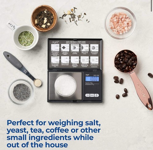 DigitZ DZ3-150 Digital Scale 150g x 0.01g Precision Pocket Weight LCD - Picture 4 of 4