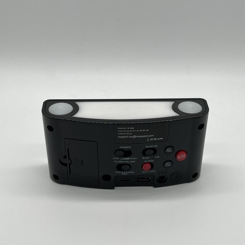 LED Wecker mit Vibration Lauter Wecker für Tiefschläfer & Langschläfer Nachtisch - Bild 20 von 24