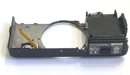 Fuji Fujifilm X-pro1 - Front Housing - Battery Compartment - Mode Dial Assembly - Picture 3 of 4