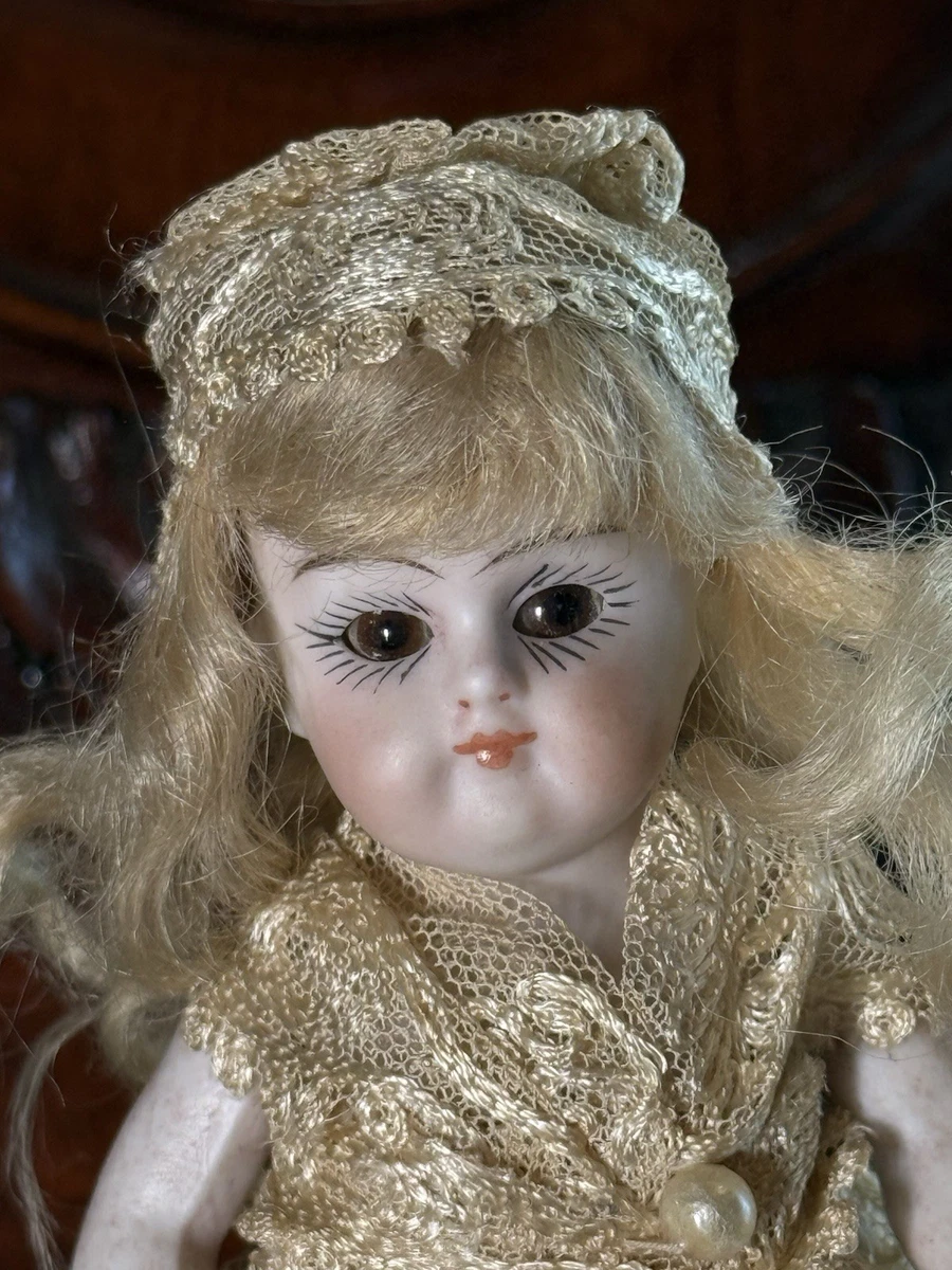 3 Poupées Anciennes Kestner (c.1920) - Porcelaine Bisque - Articulées - Type Googly