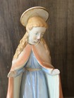 Vintage L & M  Japan Ceramic Virgin Mary Figurine Open Arms — photo 3