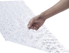 Bath Shower Mat Non Slip: Extra Large Pebble Bathtub mat for Families, Anti S...