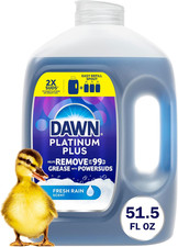 Dawn Platinum Plus PowerSuds Liquid Dish Soap, 51.5 oz. Refill