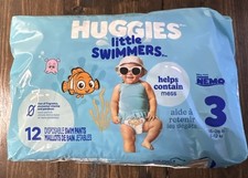 Huggies Little Swimmers disposable Swimming Pants Size 3 Finding Nemo - 12 Count