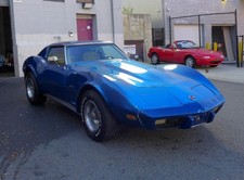 1975 Blue Chevrolet Corvette   | C3 Corvette Photo 1