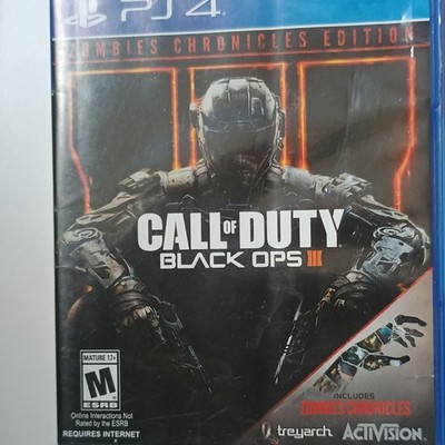 Call of Duty: Black Ops III Zombies Chronicles Edition PS4 M Multiplayer