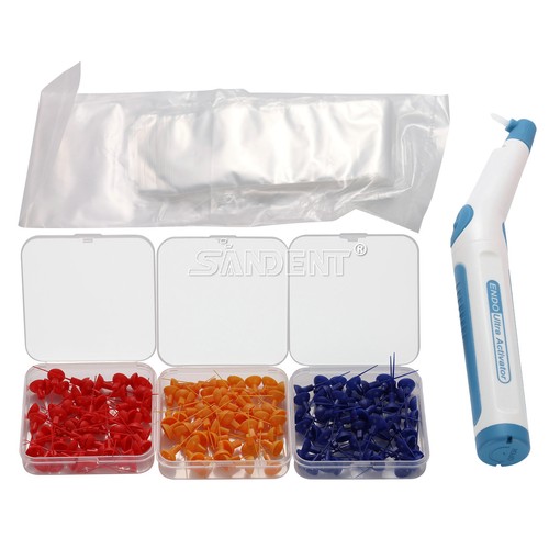 Dentale LED Endodonzia Ultra Attivatore Manipolo Irrigatore Canale Radice 150 Punte - Foto 45 di 45