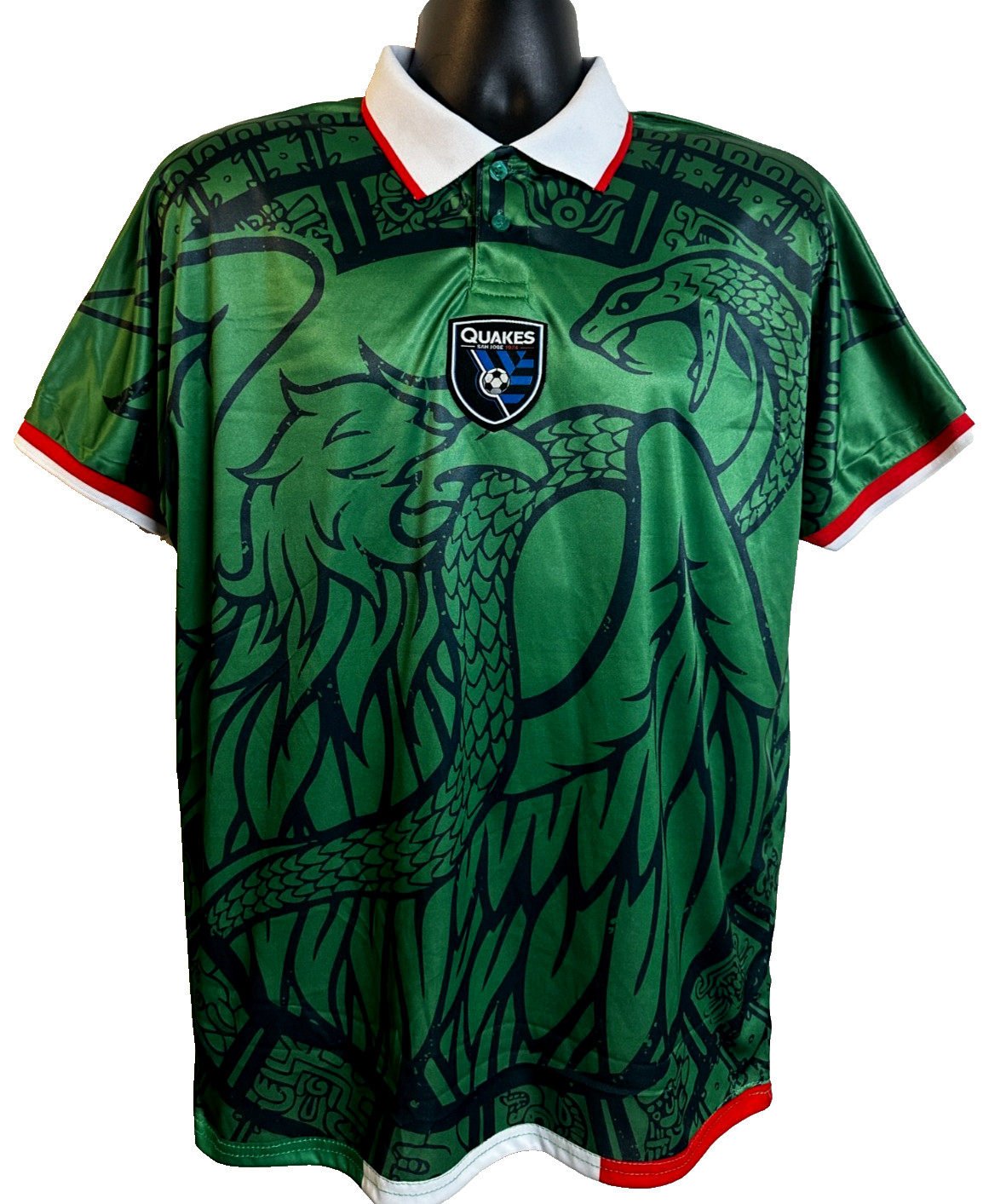 San Jose Earthquakes Mexico Terremotos De San Jose Soccer Jersey Mens SZ: L Used
