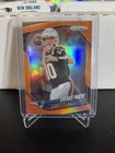 Drake Maye 2025 Panini Prizm #165 Orange Parallel /249 | New England Patriots