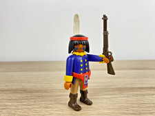 Playmobil 4552 Western ACW Native Scout Indian American Rare 100% Complete