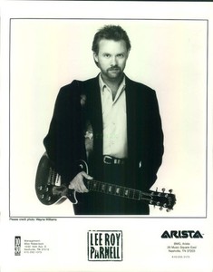 Press Photo: LEE ROY PARNELL 8x10 B&W