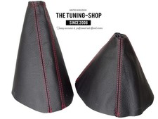 Schaltsack & Handbremsmanchette Für Mazda MX5 MK3 NC 2009-2013 Leder Naht Rot