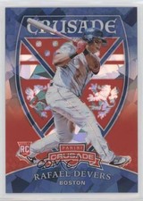 2018 Panini Chronicles Crusade Blue Ice Prizm 36/149 Rafael Devers #10 w5b