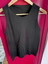 Athleta Seamless Workout Tank Top Black XS