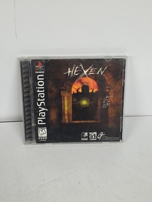 Hexen - Sony Playstation 1 Game - Complete In Box - Tested.