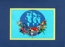 JUSTICE LEAGUE Of AMERICA 'From the BIG 3 to NOW' PROFESSIONALLY MATTED PRINT DC