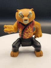 2008 McDonald's Kung Fu Panda MASTER TIGRESS Flips Backwards Action Figure WORKS