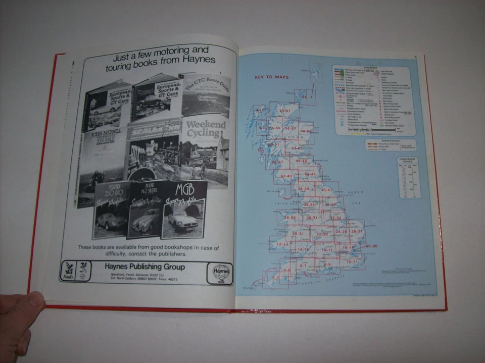 Vintage Road Atlas of GREAT BRITAIN, London section, 1982 Foto 4 de 4