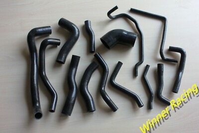 Fit VW Golf GTI MK6; Scirocco MK3 TSI 2.0 TURBO 2008-2014 BLACK silicone hose