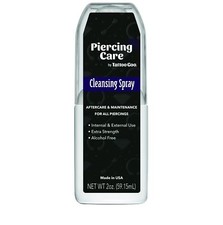 Tattoo Goo Piercing Care Cleansing Spray, Piercing Aftercare Spray, Antiseptic