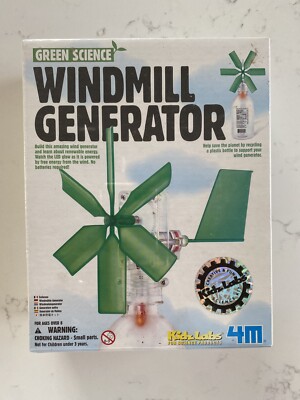Green Science Windmühlengenerator - nagelneu - noch verpackt
