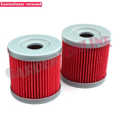 2x Ölfilter für Suzuki LTZ 400 Quadsport / DR-Z 400 S E SM # Hiflo HF139 / KN139