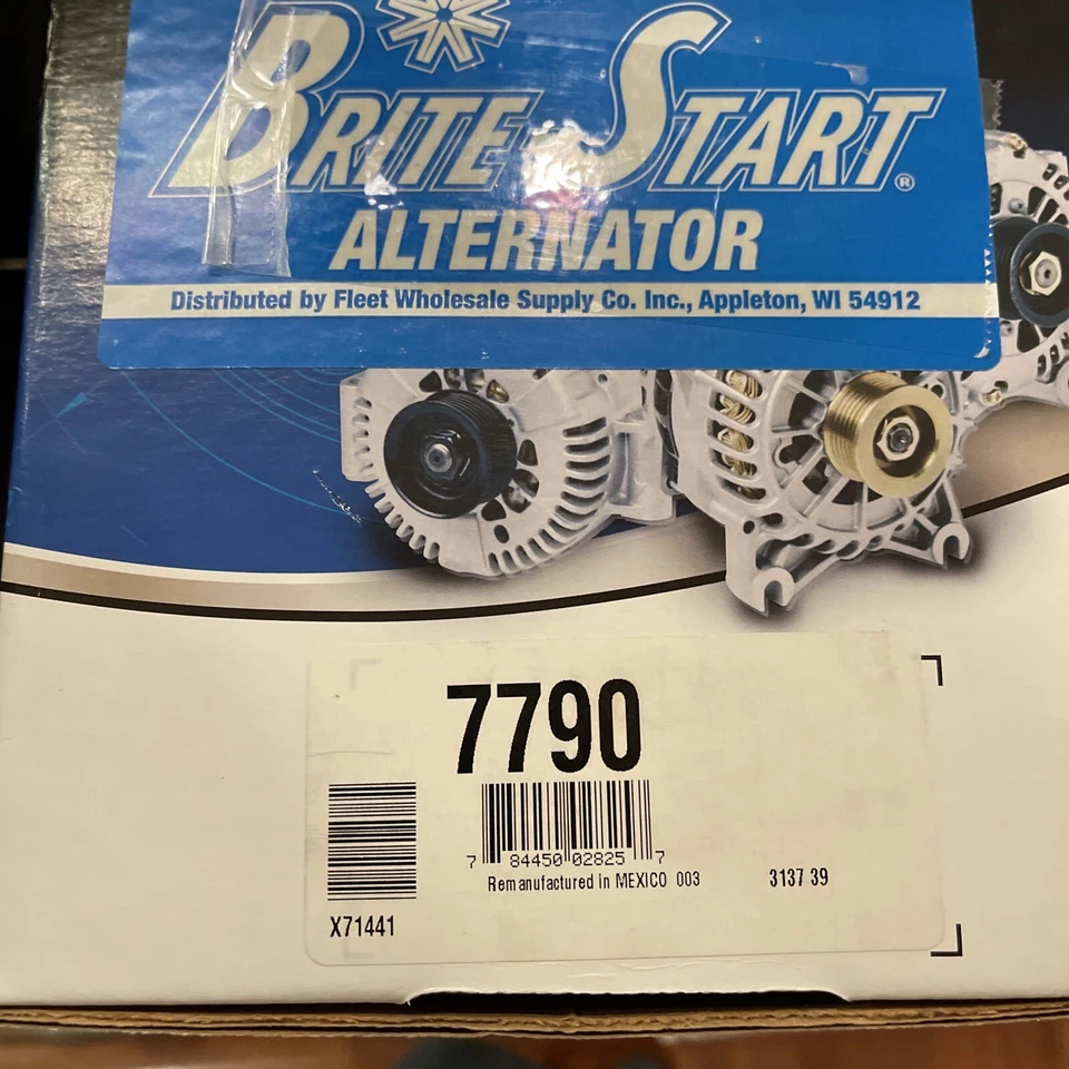 Alternator fits 1997-2006 Ford E-350 Super Duty E-350 Econoline Club Wagon E-250 - Image 2 of 4