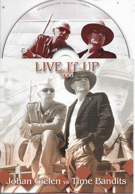 JOHAN GIELEN vs TIME BANDITS - Live it up (2008 REMIX) CD SINGLE 2TR Trance RARE