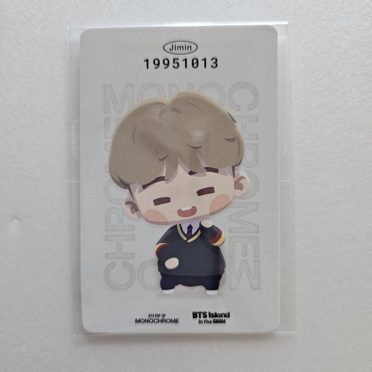 BTS POP-UP [MONOCHROME] Promotional BTS ISLAND IN THE SEOM
