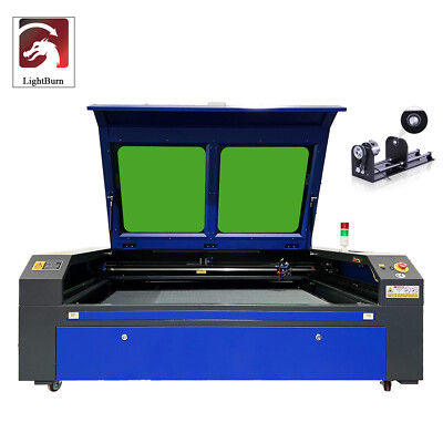 130W CO2 Laser Engraver Cutter 35 x 55 in Engraving Cutting Machine add Rotary