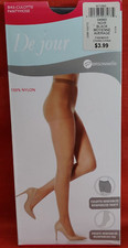 Vintage Pantyhose Personnelle Reinforced Panty Color Black Average BAMA1