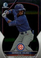 2023 Bowman Draft Derniche Valdez #BDC-169 Chrome Chicago Cubs