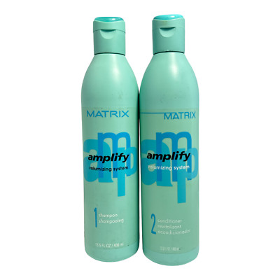 Matrix Amplify Volumizing System 1 Shampoo 2 Conditioner 13.5fl.oz./400ml New