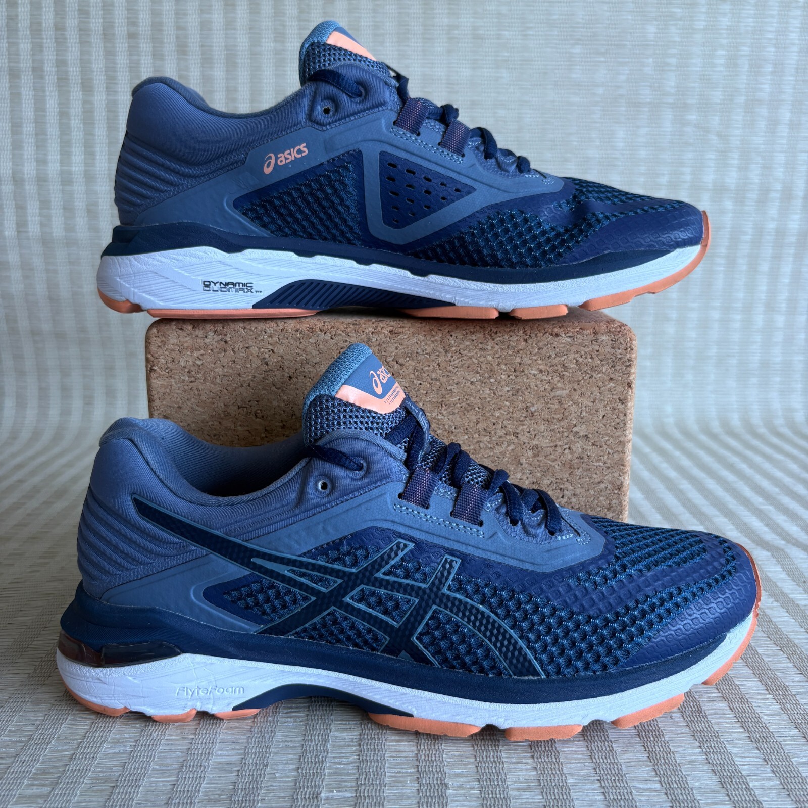 Asics Womens GT-2000 T855N Blue Coral Running Shoes Sneakers