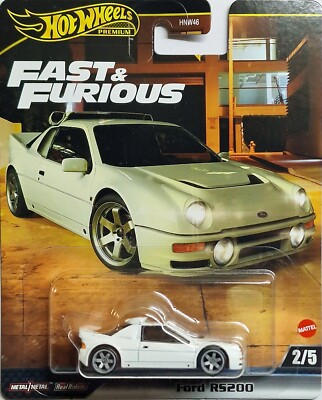 Hot Wheels PREMIUM Ford RS200 FAST & FURIOUS 2024