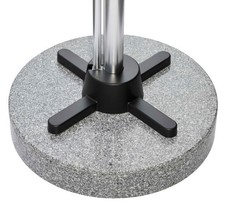 Sonnenschirmständer «LIRO Mini Plus 70K» Granitschirmfuß Rollen Parasol Base