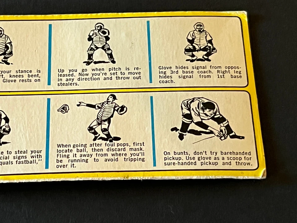 1968 Bazooka Tips from the Topps - Joe Torre - Panel de 3"x6 1/4" - en captura - ex. Foto 3 de 4