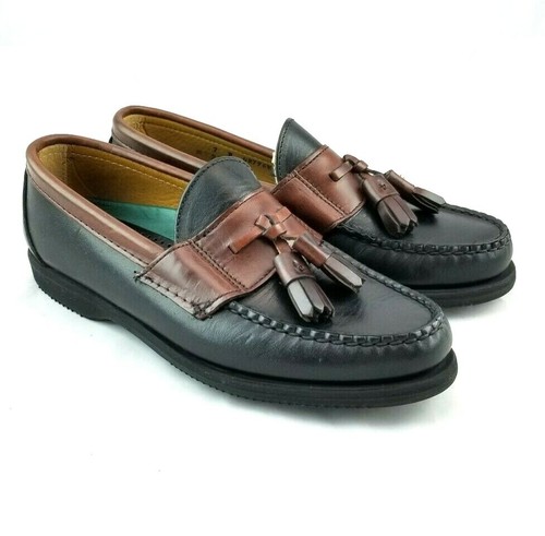 Sebago Lites Mens 7 Black Brown Loafer 