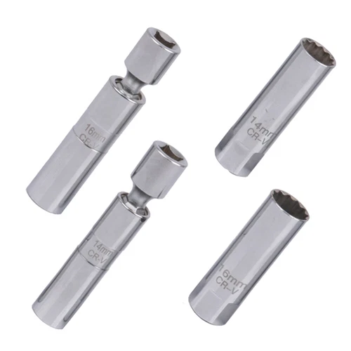 14/16mm Universal Thin Wall Joint Spark Plug Socket Magnetic Wrench Removal Tool - Picture 14 of 20
