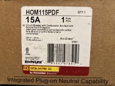 Square D HomeLine HOM115PDF HOM115PDFC 15 Amp Dual Function
