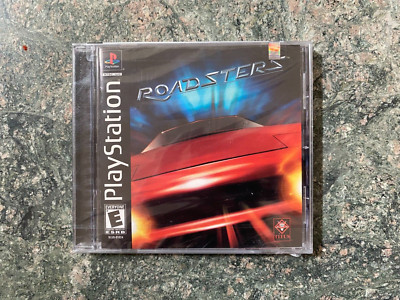 Roadsters (Sony PlayStation 1, 2000) NEW SEALED driving game ps1 ps2 Read!