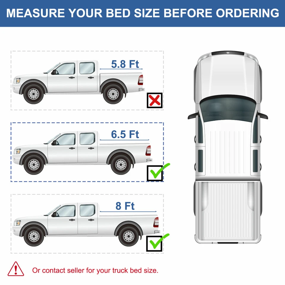 Fender Flares 6.5 & 8FT Bed For 07 - 13 GMC Sierra 1500 Pocket Rivet Smooth 4PCS Foto 4 de 4