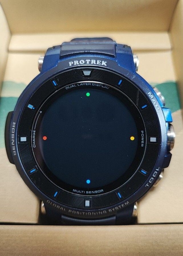 CASIO Outdoor watch PRO TREK Smart WSD-F30 Blue Men's CASIO Outdoor watch PRO TREK Smart WSD-F30 Blue Men's