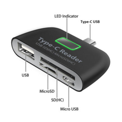9591c 8 In 1 USB 3.0 X3 Scheda SD / TF HDMI RJ45 TYPE-C / USB-C (PD) Multi-Function Hub - Foto 6
